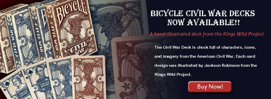 Bicycle Civil War Playing Cards