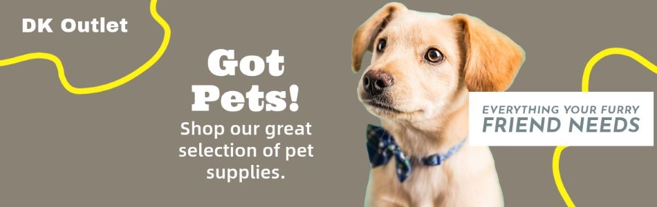 See our selection of pet supplies.