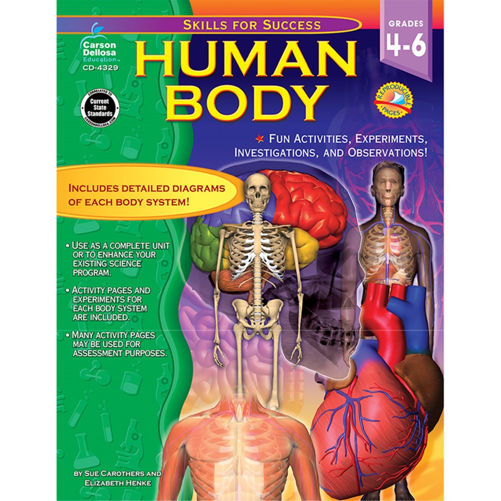 human body, grades 4 - 6