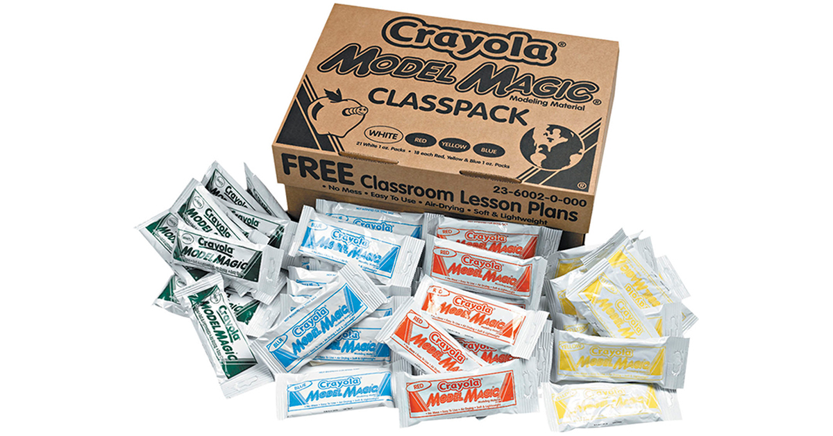 Crayola Model Magic (4oz Pack) – Green - Quality Art, Inc. School and Fine  Art Supplies