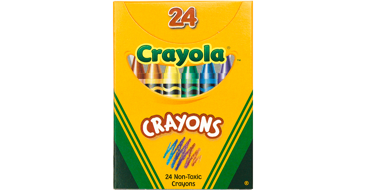 Crayons, Regular Size, 24 Count - BIN24 | Crayola Llc | Crayons