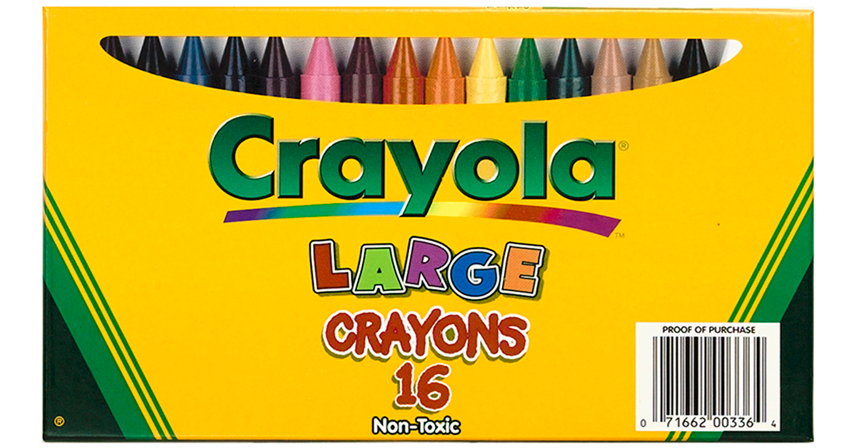 Giant Crayon Bulk Bin Disorganization – Fixtures Close Up