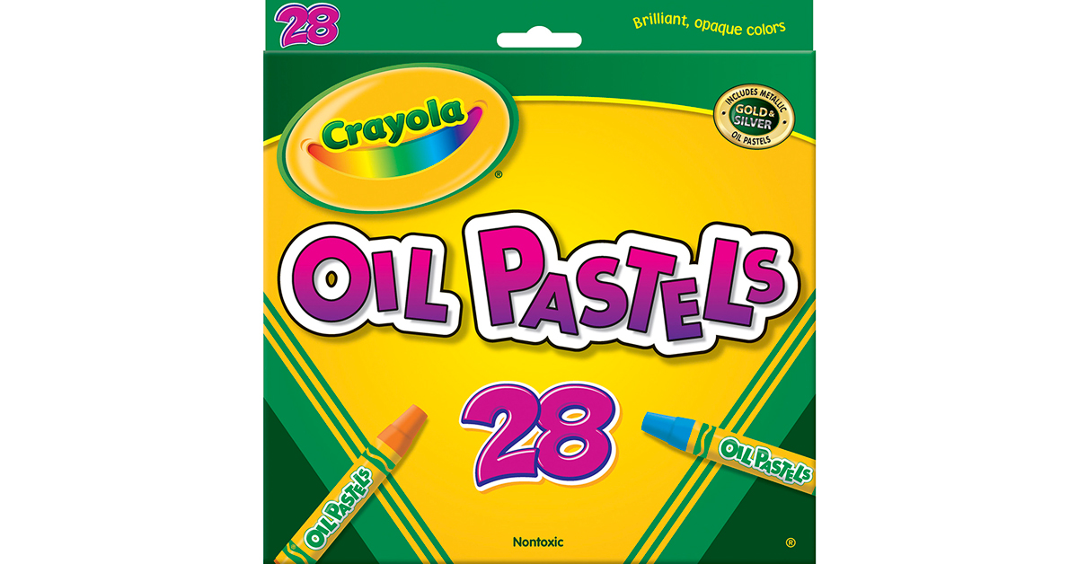52-4628-0-202 Crayola Oil Pastels 28 Colours – Online Book & Stationery  Store by Book Talk
