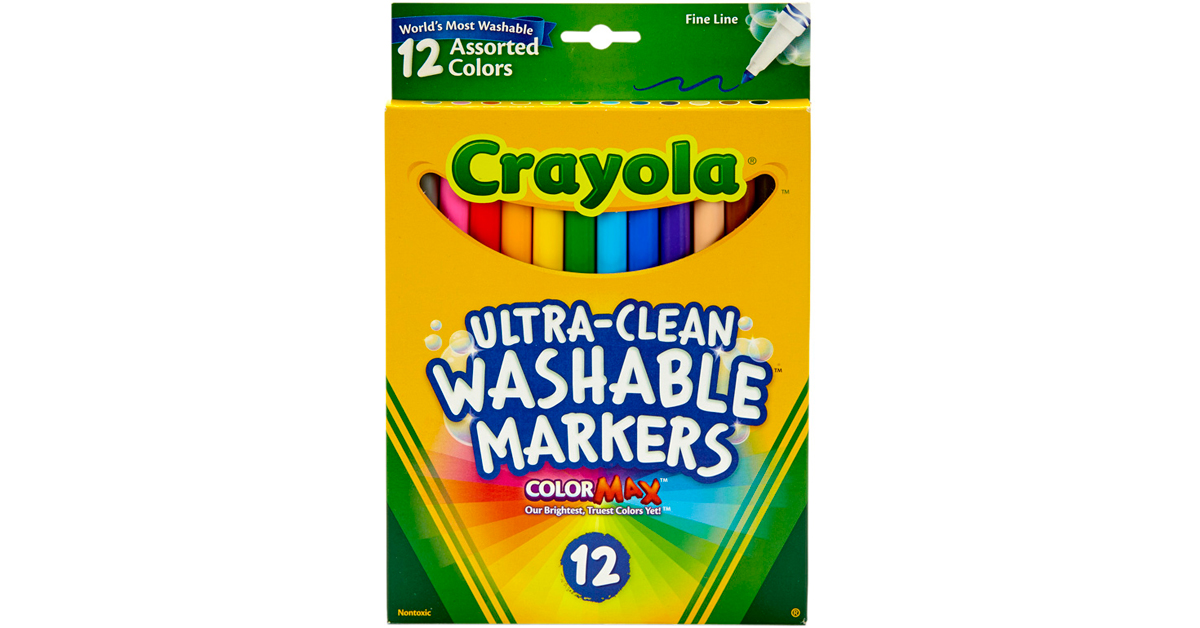 Ultra-Clean Markers, Fine Line, Classic Colors, 10 ct.