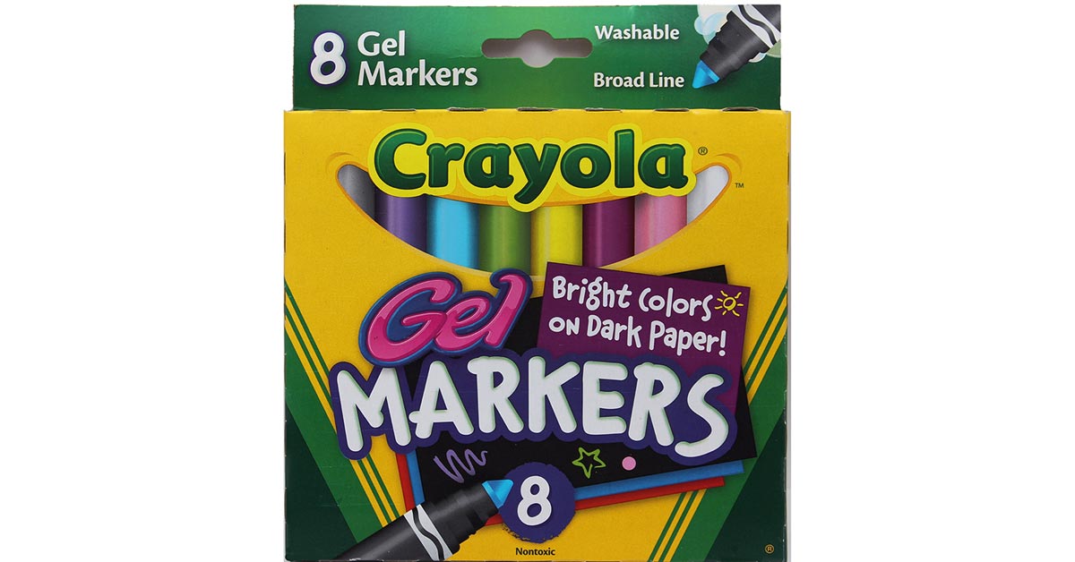Crayola 8Ct Gel Fx Washable Markers - BIN588163 | Crayola Llc | Arts