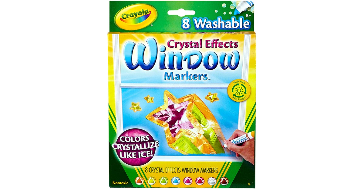 Crayola Window Markers, 8pcs.