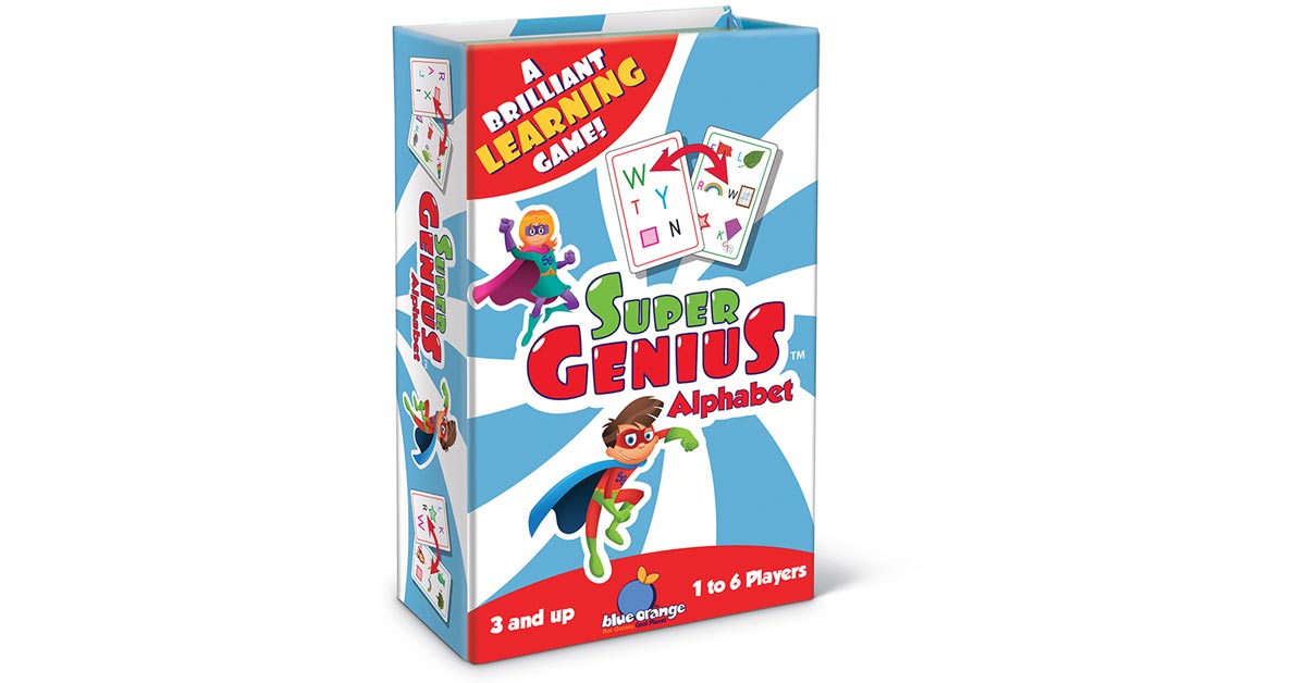 Super Genius Alphabet Game - BOG01309 | Blue Orange Usa | Language Arts