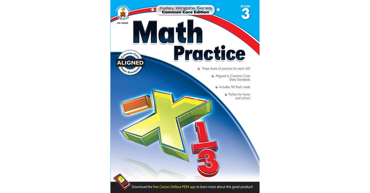 math practice grade 3 cd 104628 carson dellosa mathactivity books