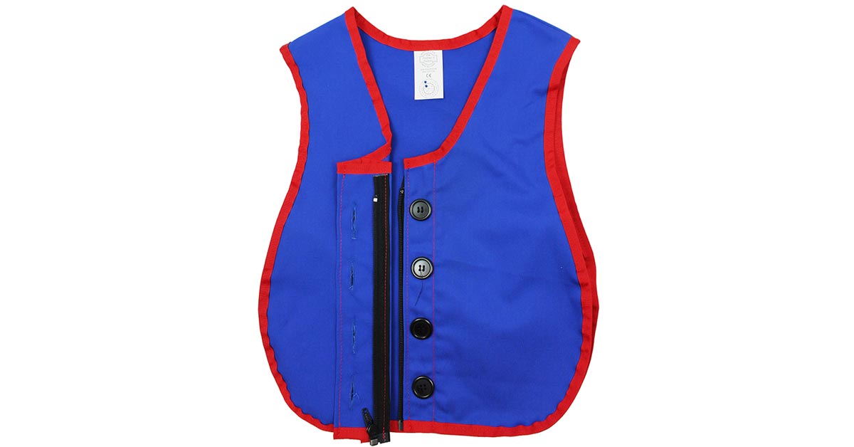 Manual Dexterity Combo Zipper/Button Vest - CF-361319 | Childrens ...