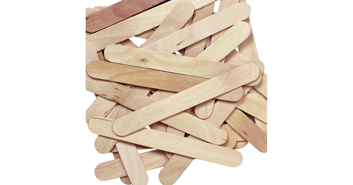 Jumbo Craft Sticks, Natural, 6 x 0.75, 500 Pieces - CK-377601, Dixon  Ticonderoga Co - Pacon