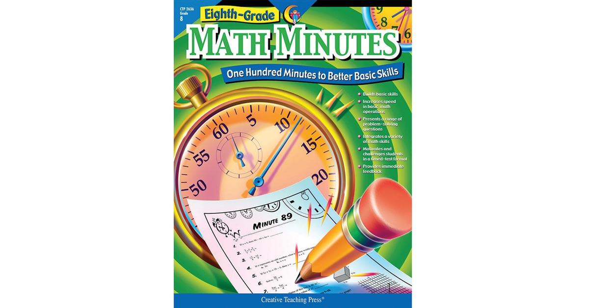 eighth-grade-math-minutes-book-ctp2636-creative-teaching-press-activity-books
