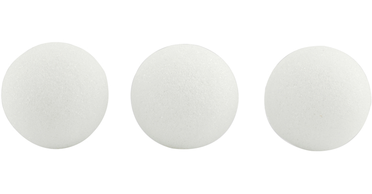 Styrofoam Balls, 2 Inch, Pack of 100 - HYG5102