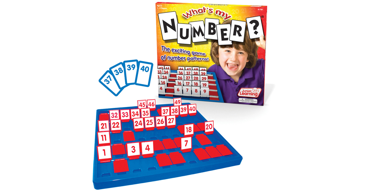 What s My Number Game JRL150 Junior Learning Math