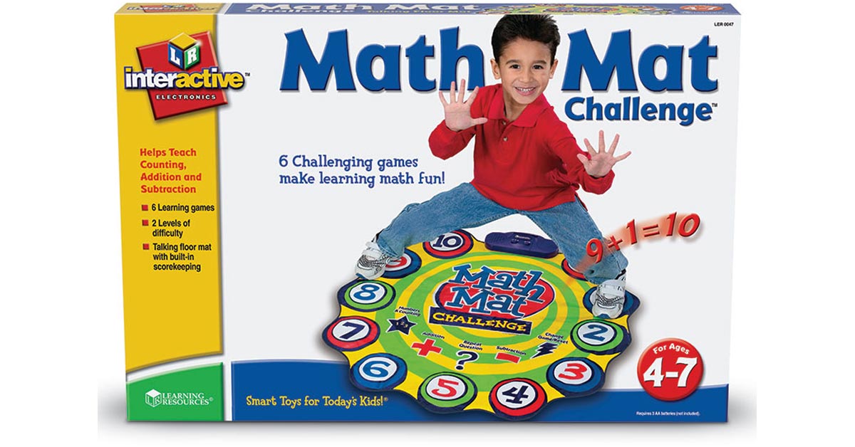 Math Mat Challenge Game - LER0047 | Learning Resources | Math
