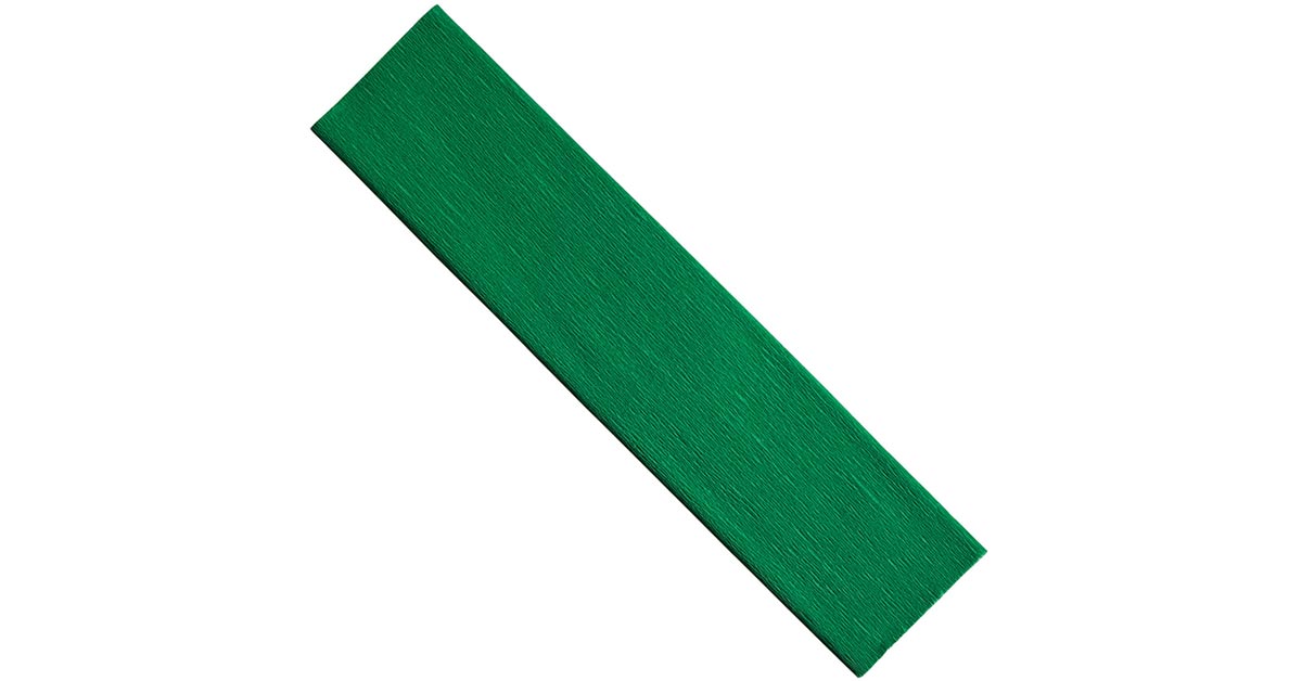 FloristryWarehouse Dark Green 561 Crepe Paper Roll 20 Inches Wide x 8ft Long. Top Quality Italian Paper Craft