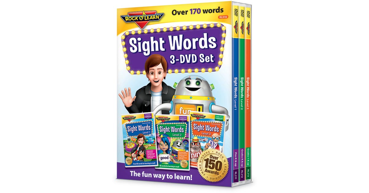 Sight Words Level 3 Video Download – Rock 'N Learn