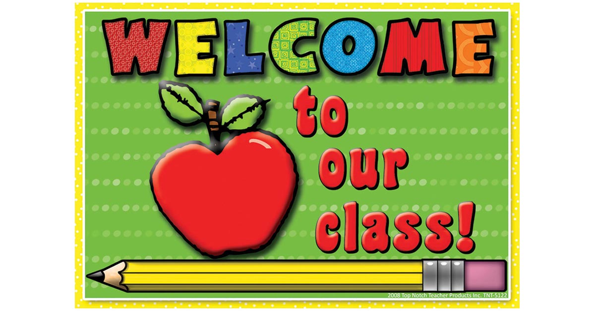 Welcome To Our Class Postcards 30ct Top5122 Top Notch Teacher