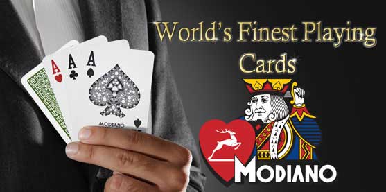 Modiano plastic playing cards