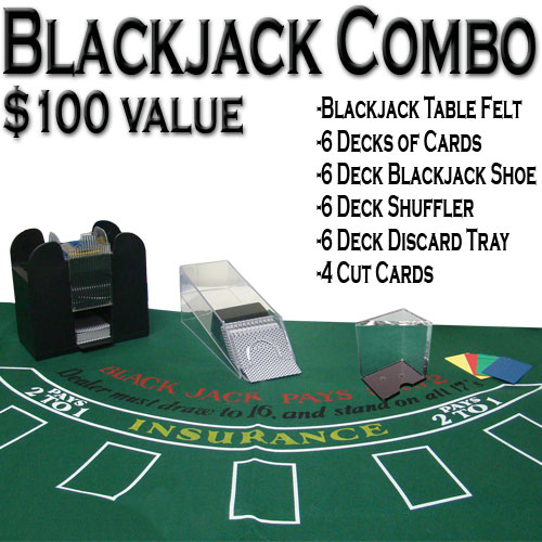 6 Deck Blackjack Dealer Kit | Casino Accessories | Blackjack