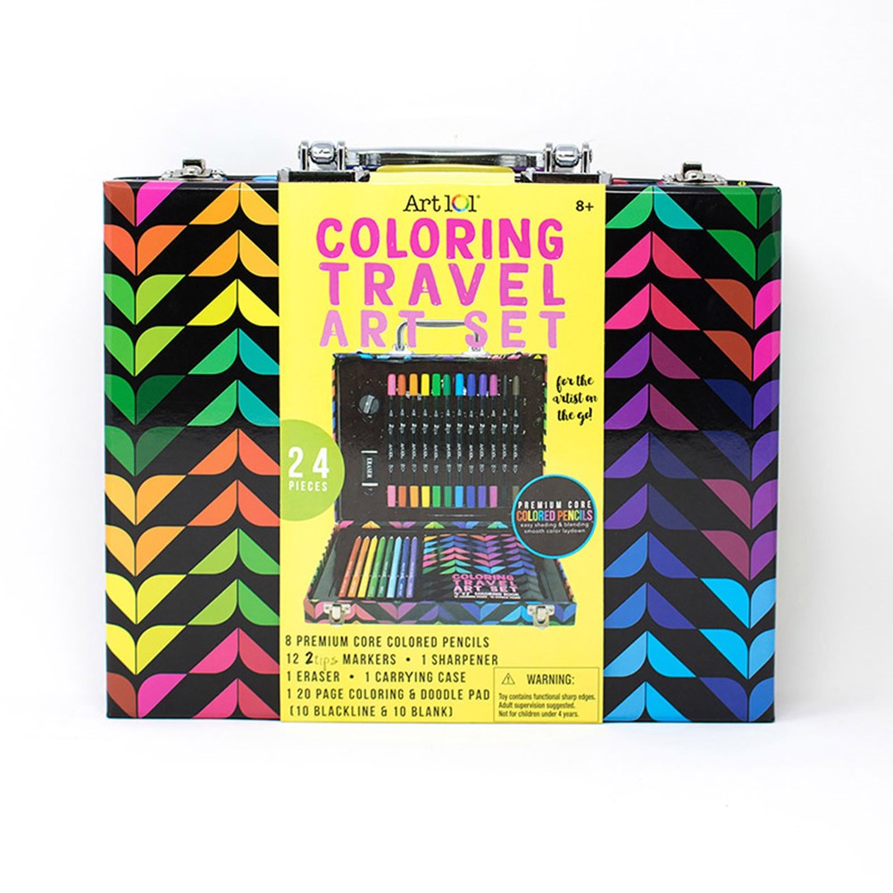 Colorable Travel Art Kit - AOO31024MB, Art 101 / Advantus