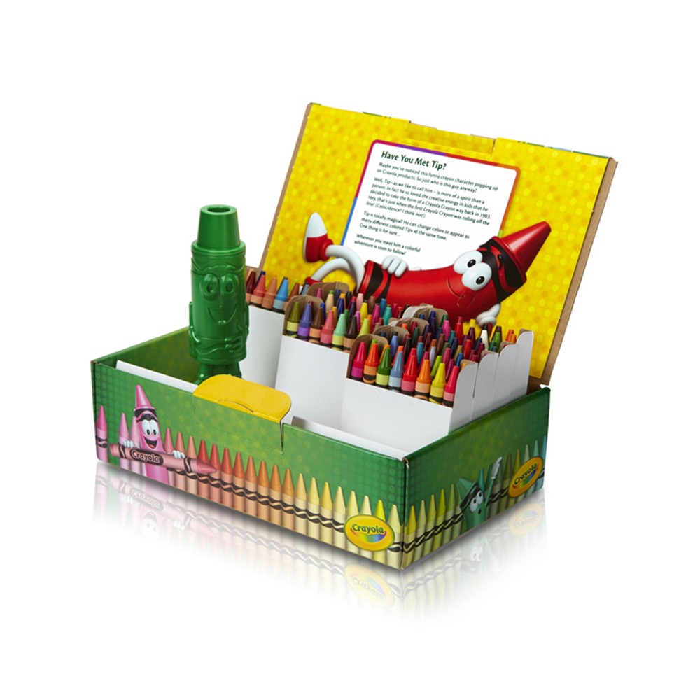  Crayola Washable Crayons, School Supplies, 24 Count : Toys &  Games