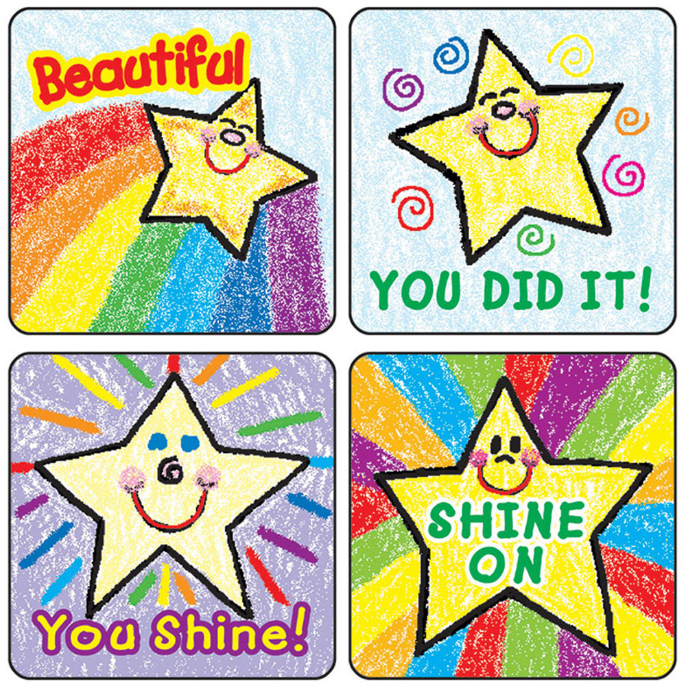 Carson Dellosa Let's Explore Motivational Sticker Pack, 72 Inspirational  Stickers for School Supplies, Test, Game, Incentive Chart, and Classroom  Prizes, Positive Affirmation Stickers (6 Sheets) - Yahoo Shopping