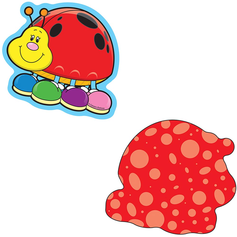 Mini Cutouts Single Ladybugs Carson Dellosa CD-120030 9781600221194 | eBay
