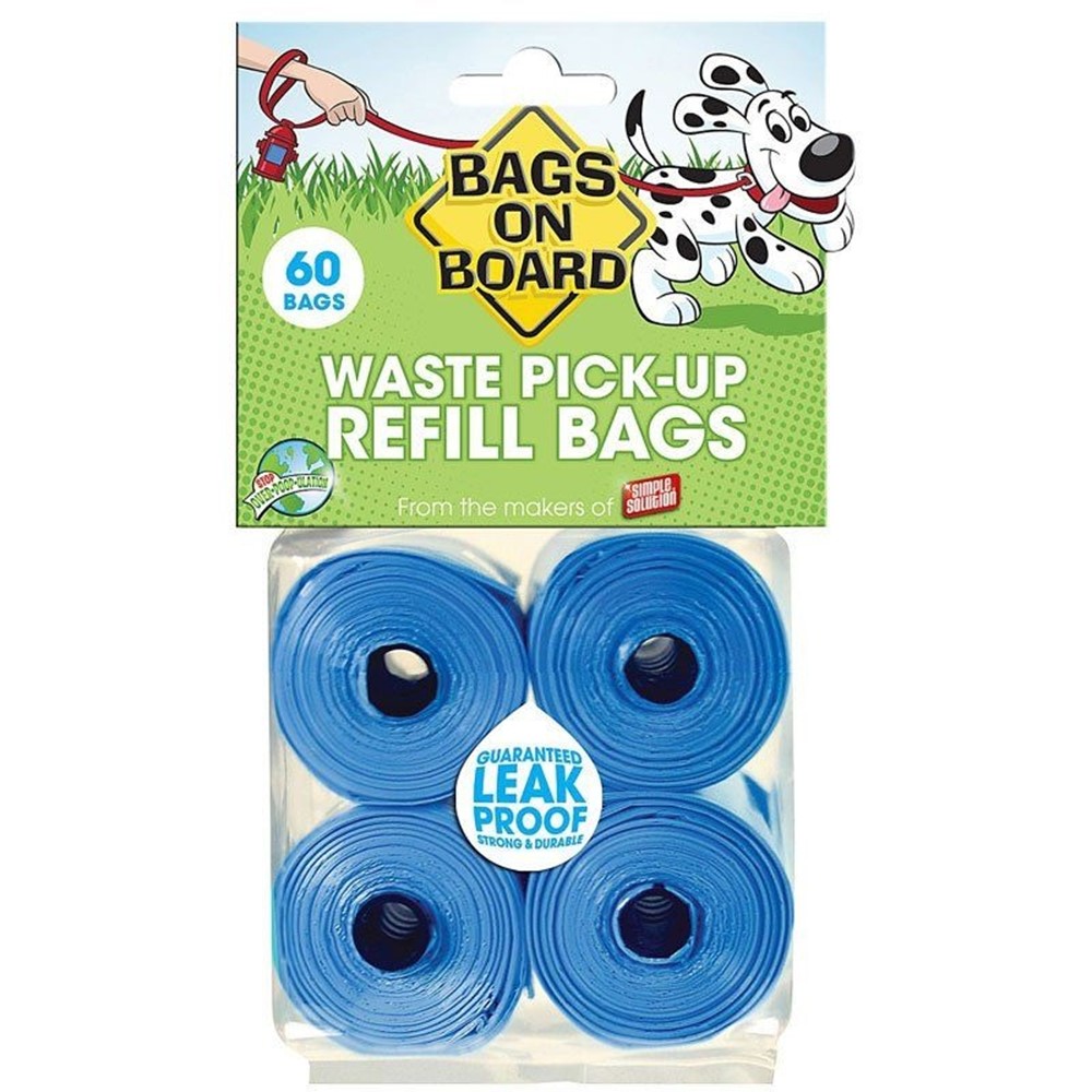 Bags on Board Waste Pick Up Refill Bags - Rainbow - 140