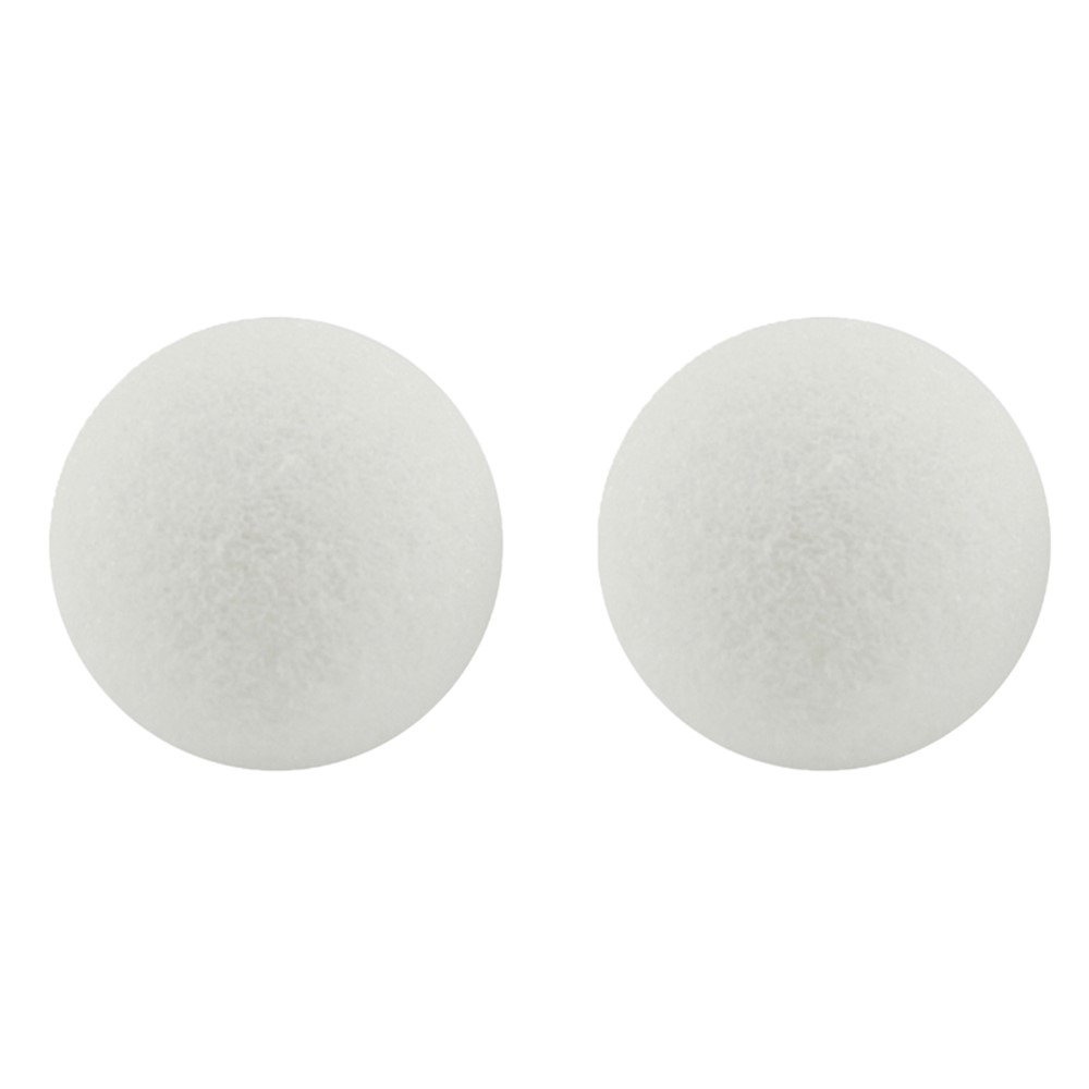 Styrofoam Balls, 4 Inch, 12 Per Pack - HYG51104