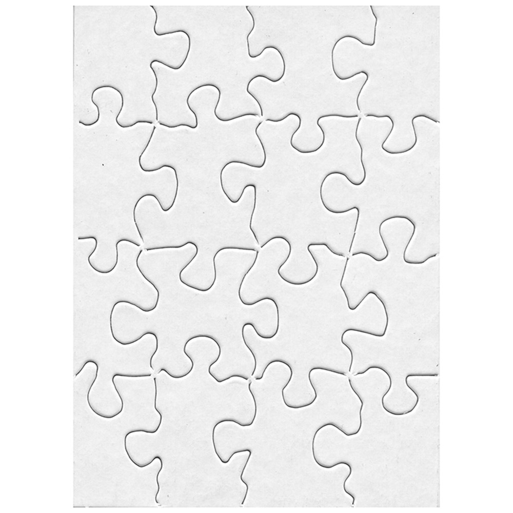 Hygloss Compoz-A-Puzzle, 4 inch x 5.5 inch, 16 Pieces