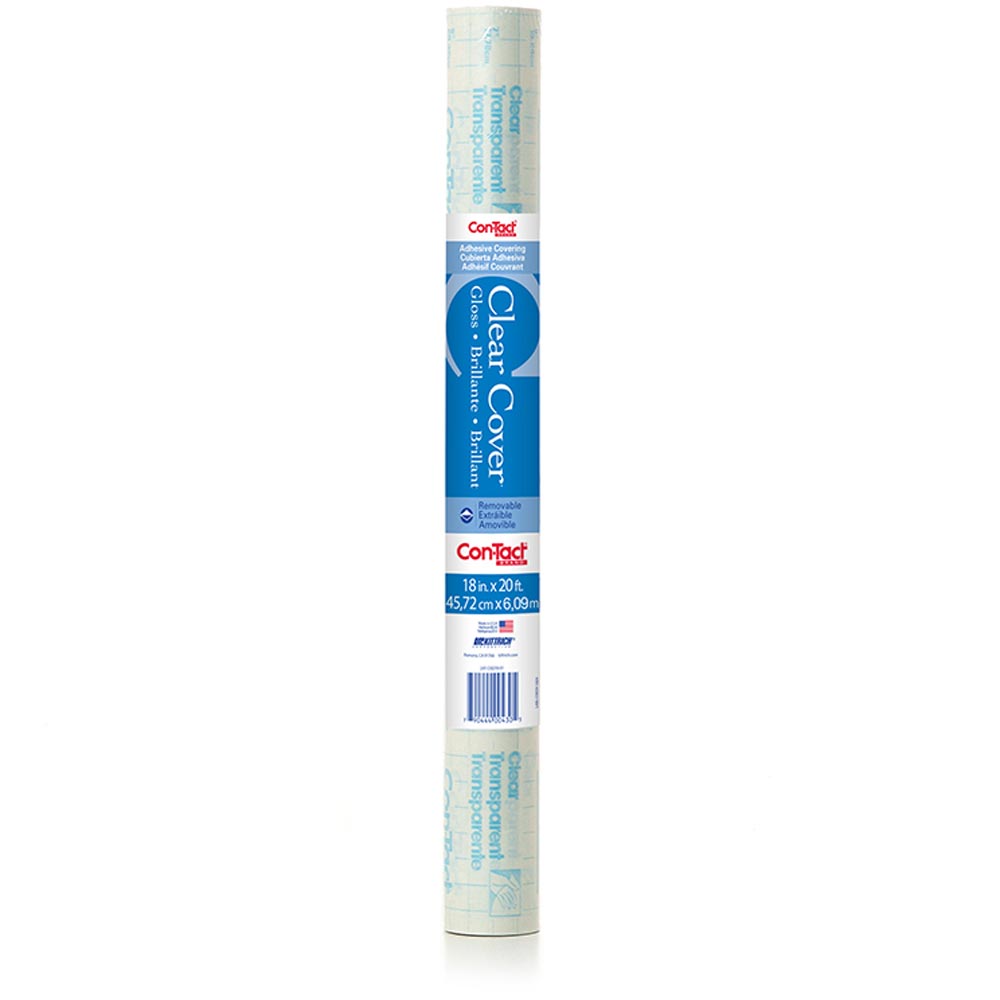 Creative Covering Adhesive Covering, Red, 18 x 50 ft