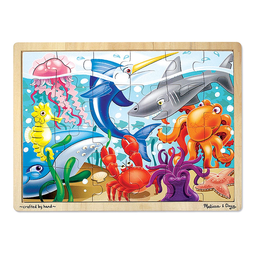 Under the Sea Wooden Jigsaw Puzzle, 12