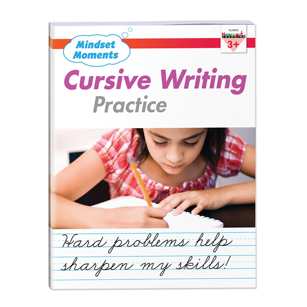 Mindset Moments Cursive Writing Practice, Grades 3+ - NL-4693 | Newmark ...