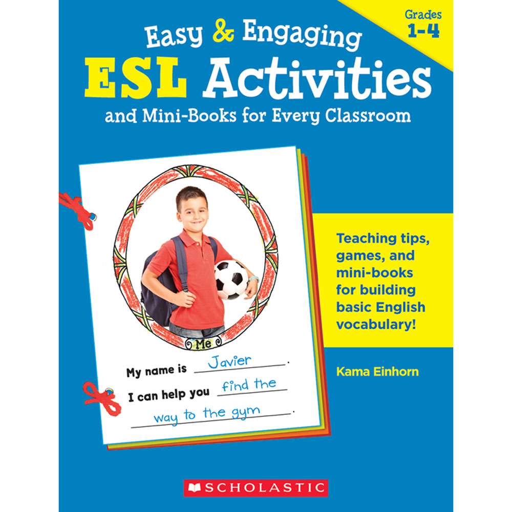 Esl activities. Easy and engaging ESL activities. Activities for ESL students. ESL activity about books.