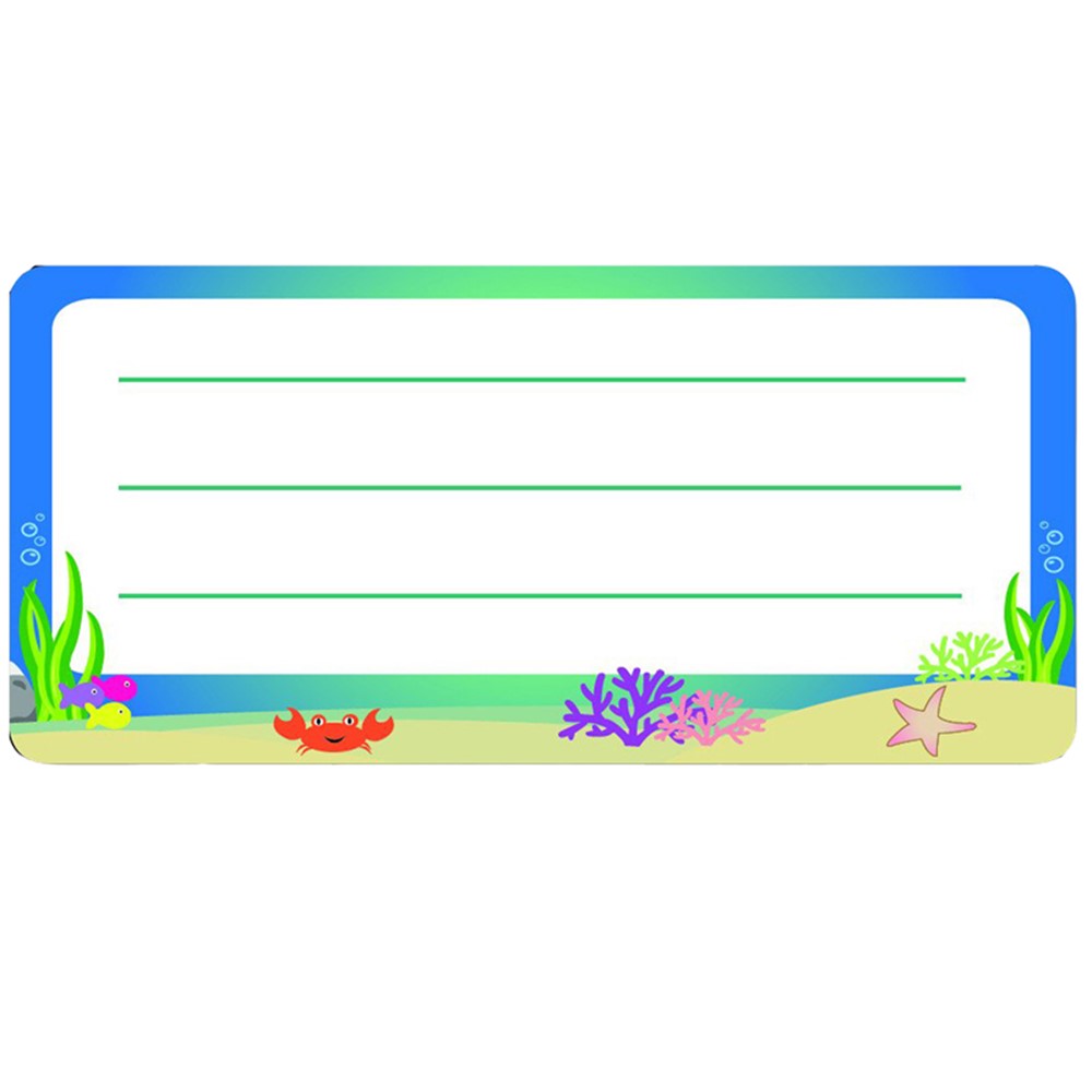Under the Sea Nametags, 1-5/8