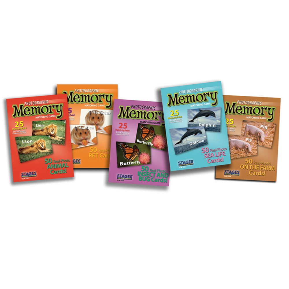 On the Farm Photographic Memory Matching Game STAGES LEARNING MATERIALS 