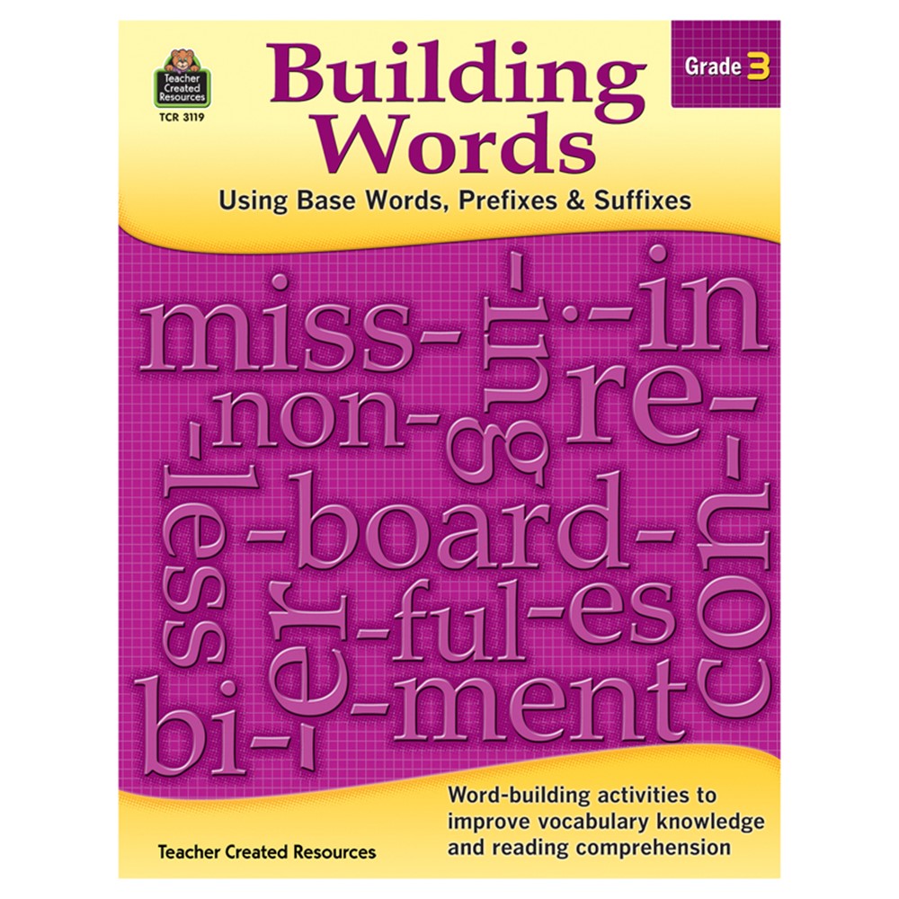 Word building prefixes. Word building suffixes and prefixes. Word building 3. Teacher created resources.