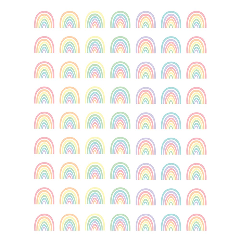 Glitter Foam Stickers - Hearts - Multicolor - Pack of 168