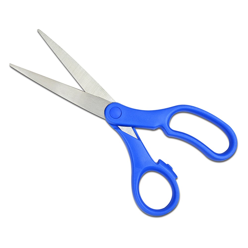 The Pencil Grip Tpg342 8 in. Scissors Blue Handle