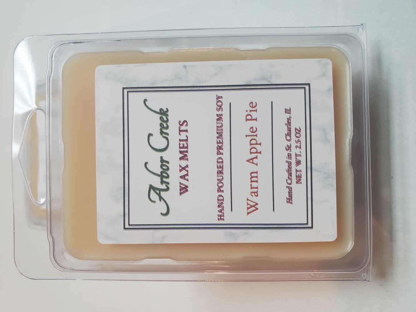 Arbor Creek Candle 100% Soy Warm Apple Pie Wax Melts