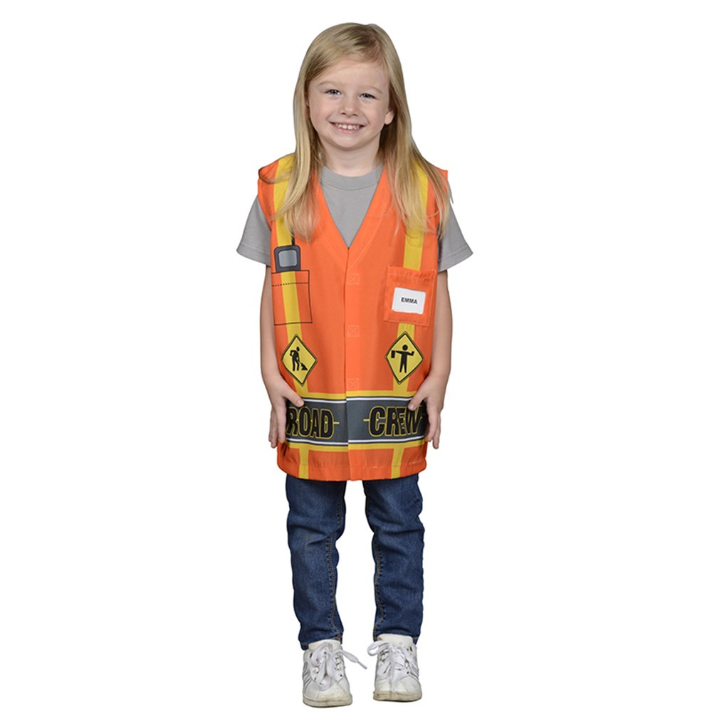 AEATRDC - My 1St Career Gear Road Crew Top One Size Fits Most Ages 3-6 in Role Play