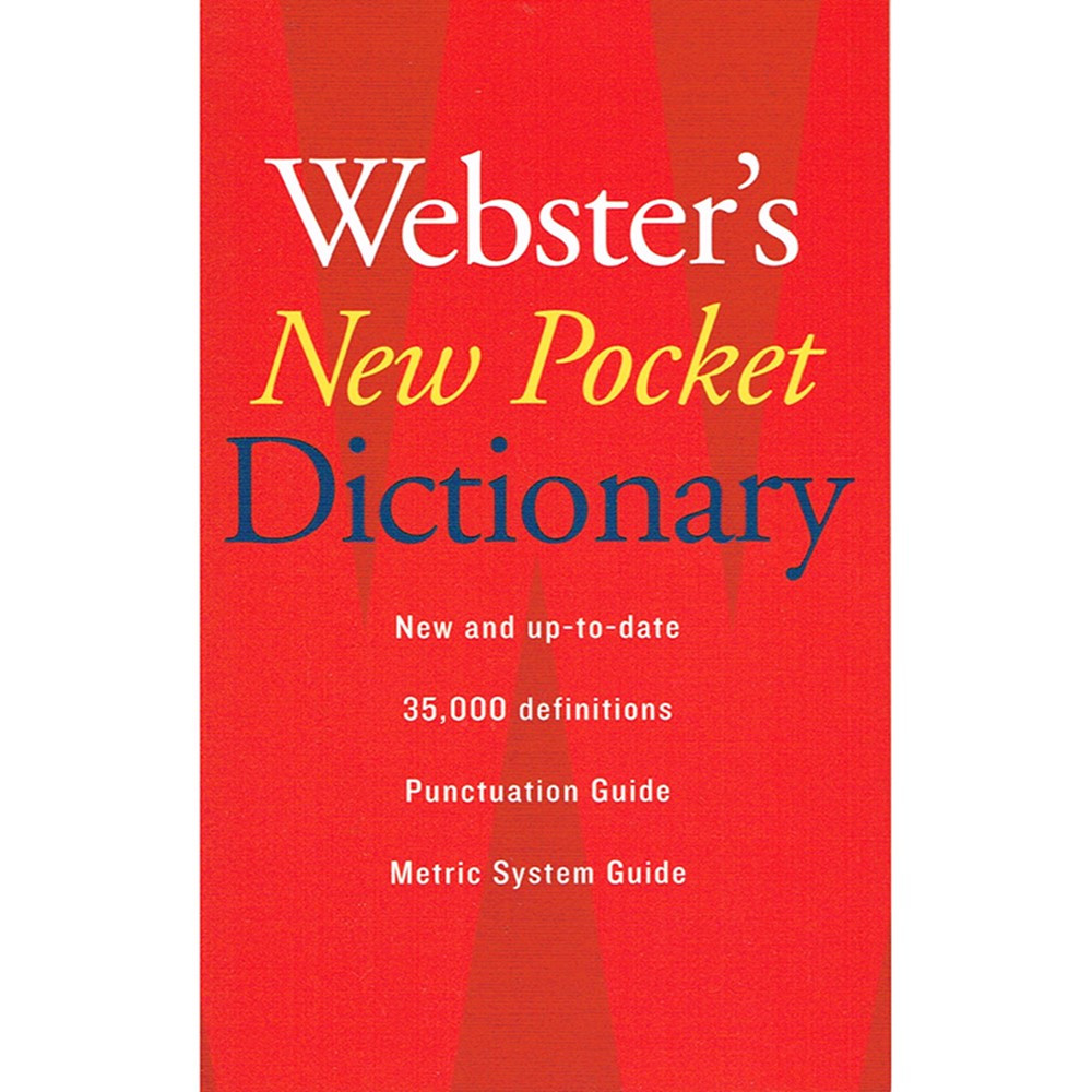 AH-9780618947263 - Websters New Pocket Dictionary in Reference Books