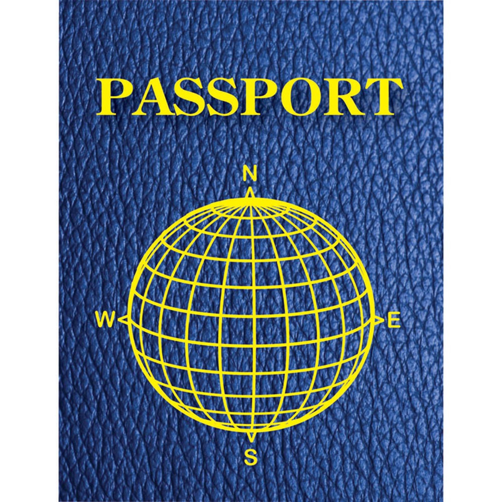 ASH10708 - Blank Passports Pack Of 12 in Writing Skills