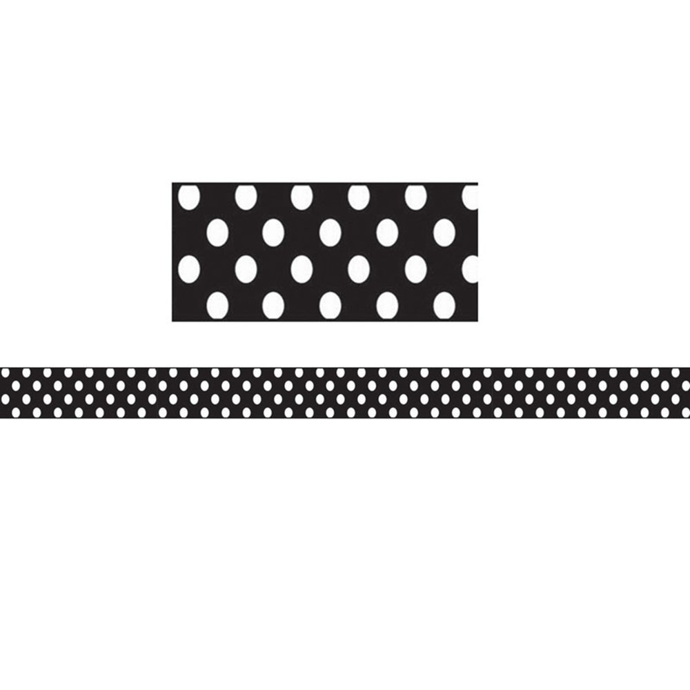 ASH11011 - Magnetic Magi-Strips White Dots in Whiteboard Accessories