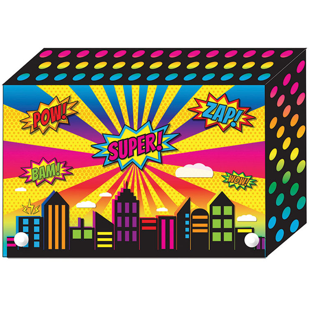 ASH90300 - Super City Index Card Boxes 3X5in Decorated Poly in General