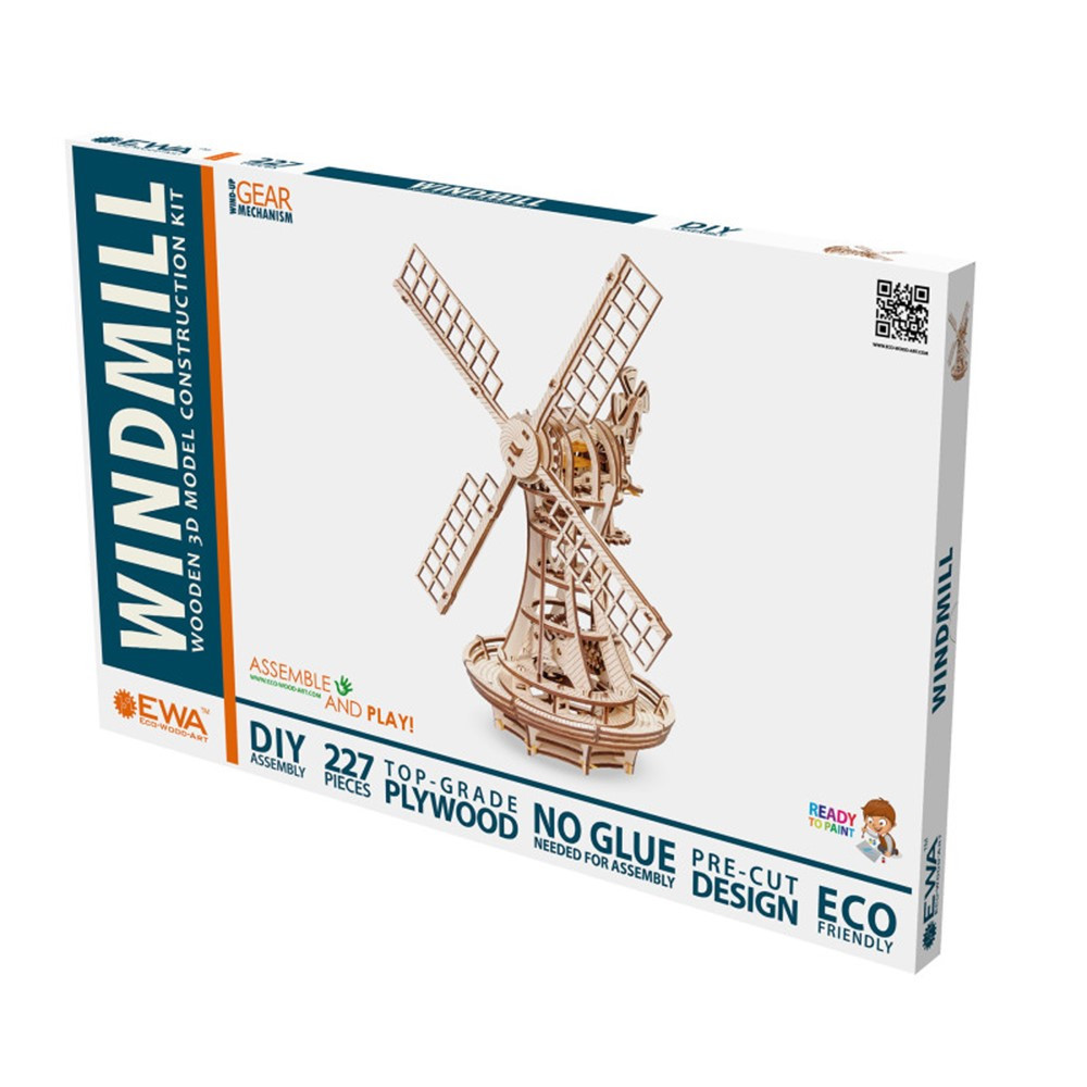 Windmill Construction Kit - AVRAV0523327 | Artventure Llc | Blocks & Construction Play
