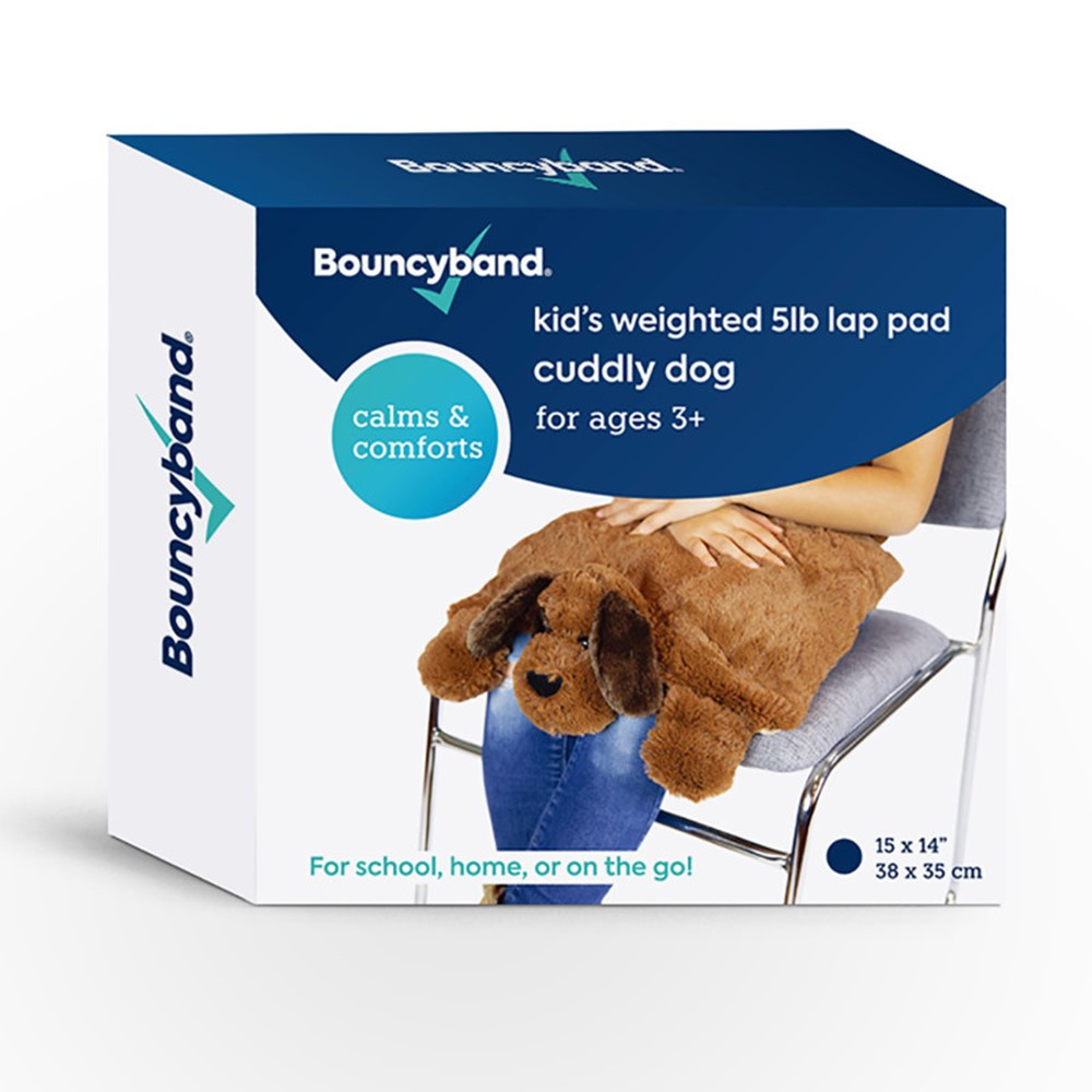 Happy Hugs Sensory Weighted Plush Bulldog - BBALPBD | Bouncy Bands | Sensory Development