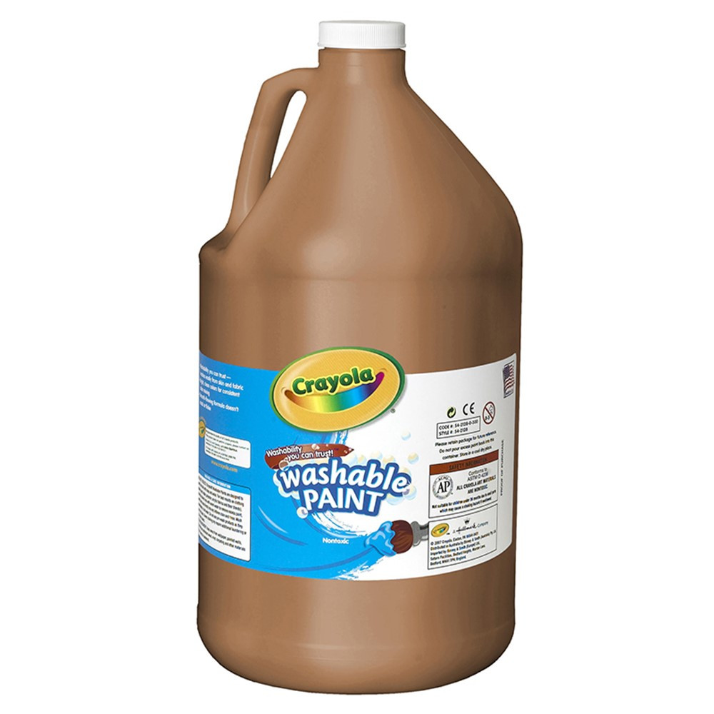 BIN212807 - Washable Paint Gallon Brown in Paint