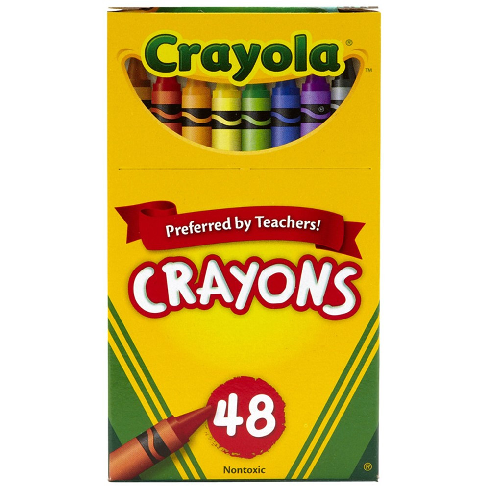 Crayola 16 Ct. Large Crayons Lift Lid Box