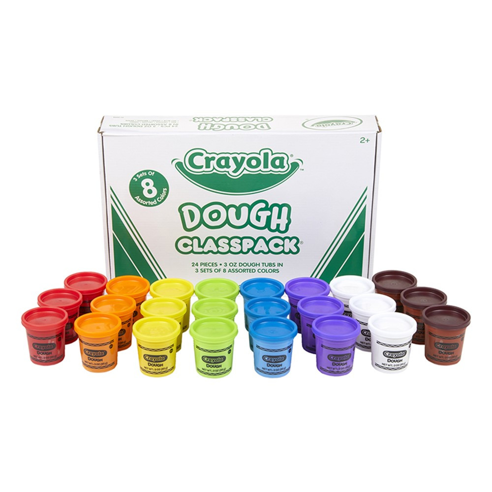 Dough Classpack, 3 oz., 24 Count - BIN570171 | Crayola Llc | Dough & Dough Tools